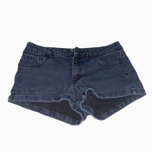 Forever 21 Black Denim Shorts Size 6 (US 30)